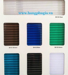 Tấm Lấy Sáng Polycarbonate SUNLITE - Thái Lan