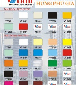 Tấm Ốp Nhôm Aluminium VERTU