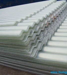 Tôn Nhựa Lấy Sáng Sợi Thủy Tinh