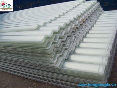 Tôn Nhựa Lấy Sáng Sợi Thủy Tinh