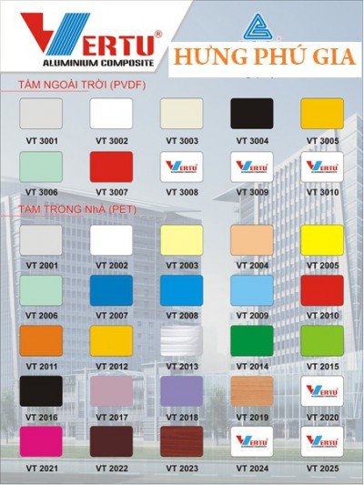 Tấm Ốp Nhôm Aluminium VERTU