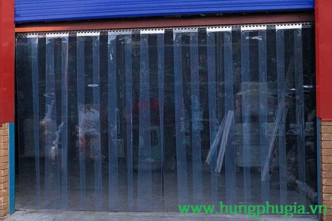 Màn nhựa pvc ngăn lạnh, ngăn bụi cho nhà xưởng