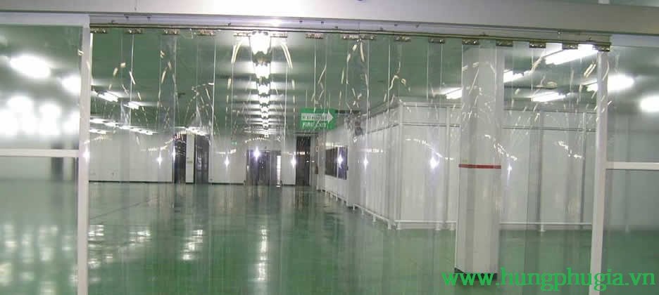 Màn nhựa pvc ngăn lạnh bụi